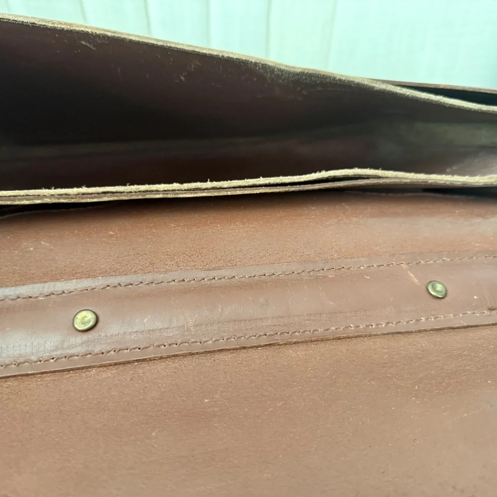 Case Navigation DEAD RECKONING type A-4 vintage Wright Leather WWII briefcase